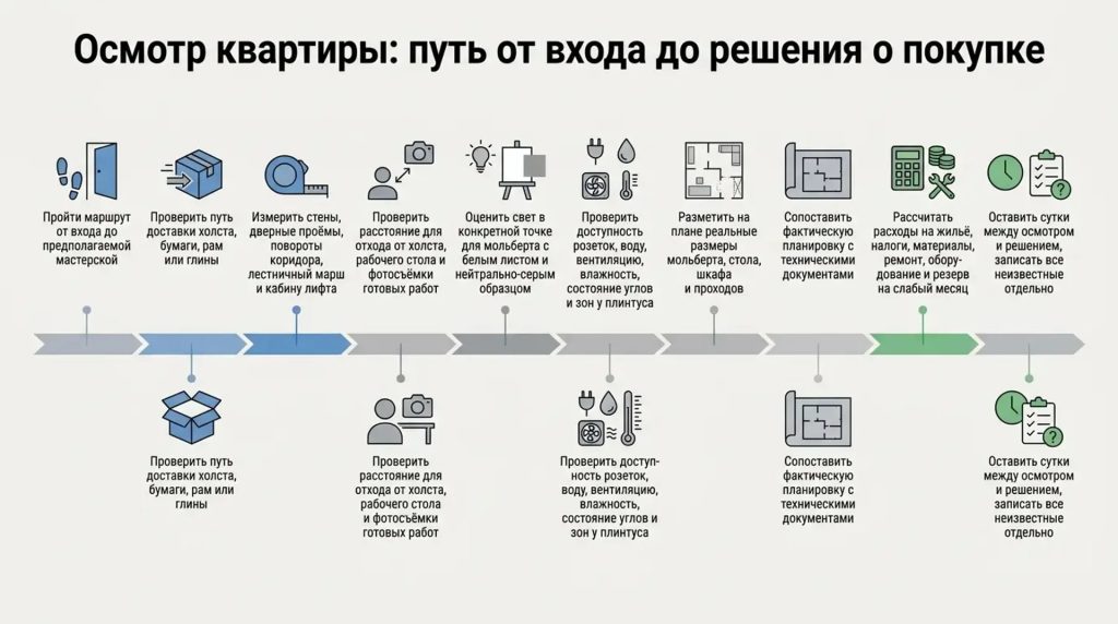 Осмотр квартиры: путь от входа до решения о покупке